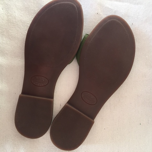 ✨Host Pick✨Orig. Dr. Scholls Green Leather Sandal - Picture 7 of 8